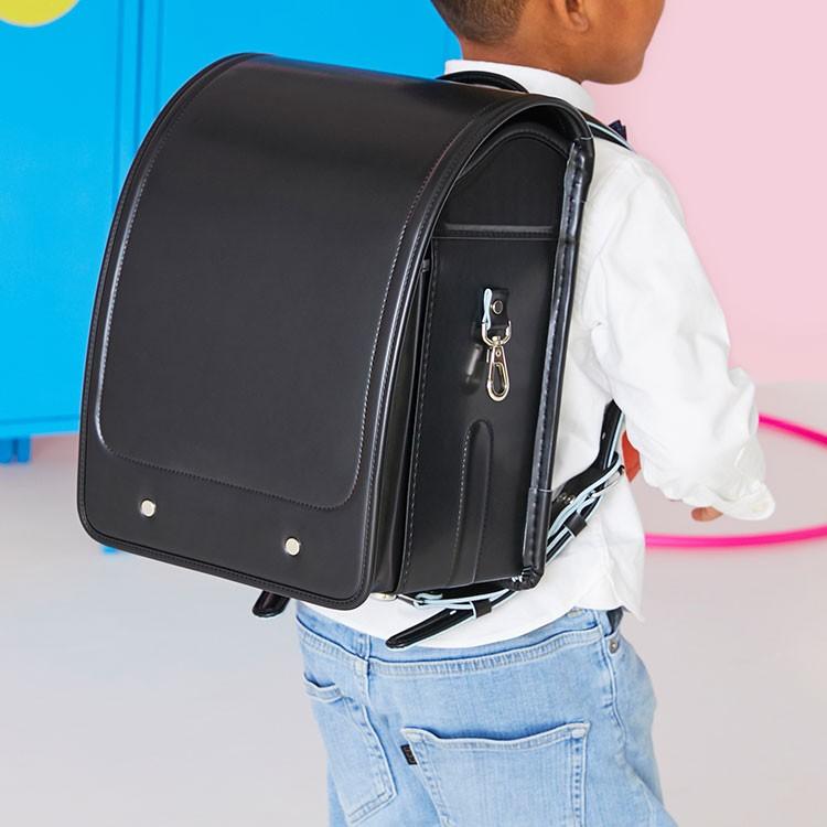 ランドセル 男の子 ブラック 国産 日本産 ラン活 スタンダード ハーフカバー おしゃれ シンプル 自動ロック フラットファイル対応 ロウヤ Lowya Lowya Paypayモール店 通販 Paypayモール