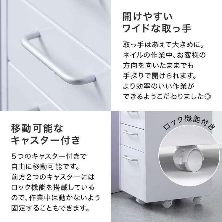 LOWYA ネイルデスク ワゴンセット ネイルテーブル デスク ガラス LOWYA ネイルデスク ワゴンセット ネイルテーブル デスク ガラス