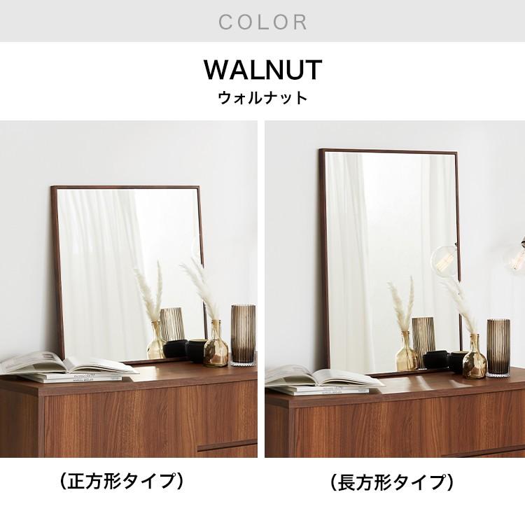 LOWYA 鏡 ミラー 正方形 60×60 ドレッサー 化粧台 メイク LOWYA 鏡 ミラー 正方形 60×60 ドレッサー 化粧台 メイク