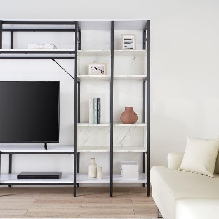 LOWYA（ロウヤ） テレビ台 壁面収納 おしゃれ 幅227.5cm テレビ ハイ