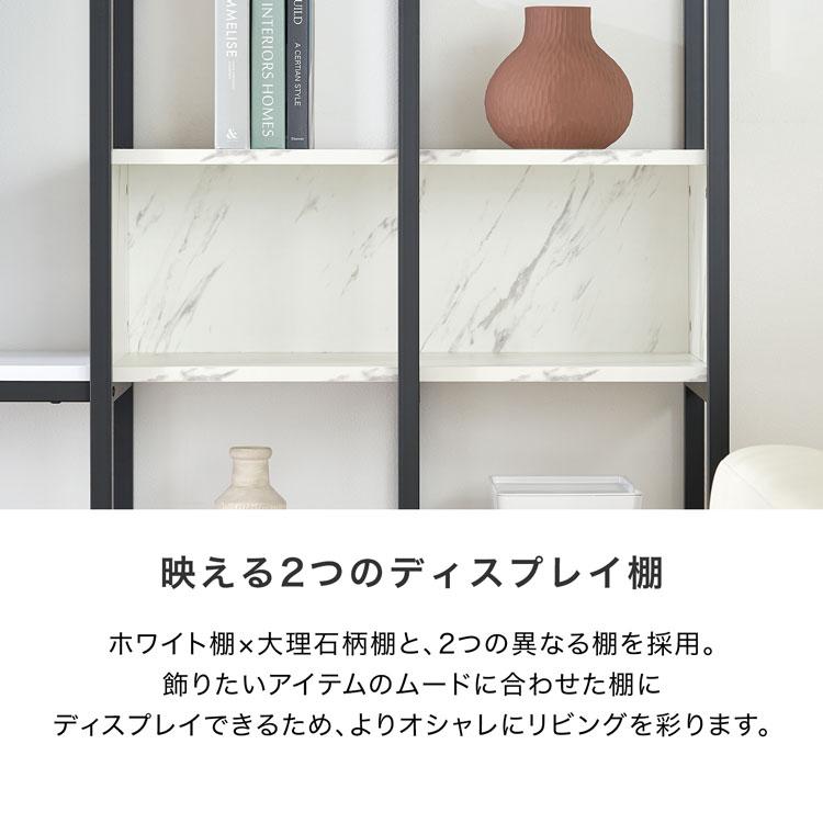 LOWYA ロウヤ 大理石調テレビボード テレビ台 横幅100cm LOWYA（ロウヤ） テレビ台 テレビボード 幅100 ローボード 収納棚