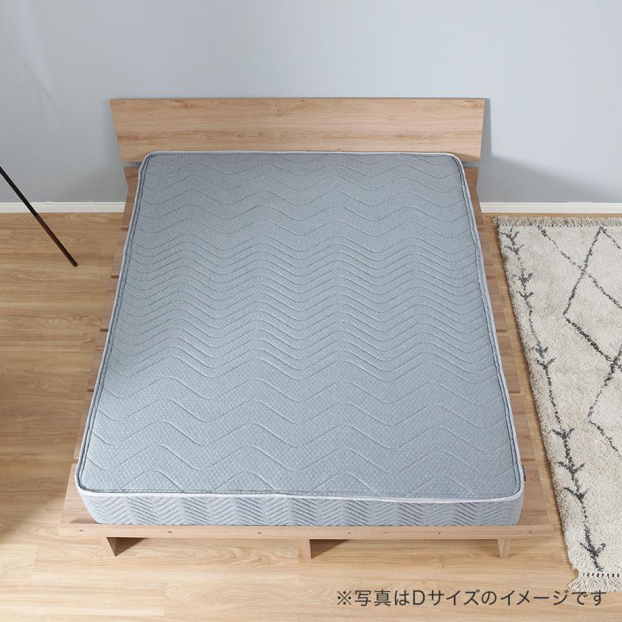 LOWYA（ロウヤ） マットレス セミダブル ベッド ポケットコイル 18cm