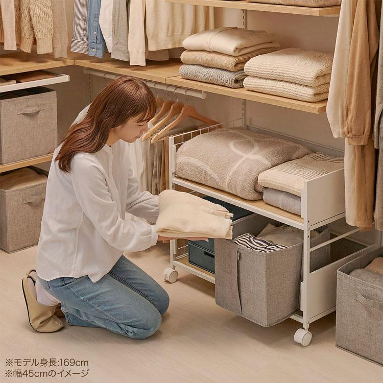 LOWYA（ロウヤ） ワゴン 収納ワゴン 収納 押し入れ収納 クローゼット
