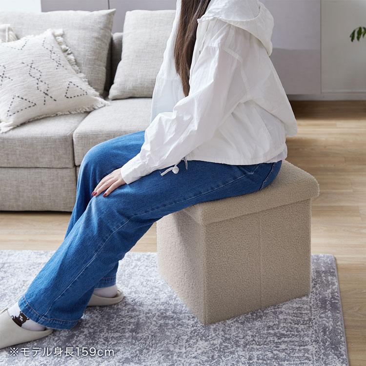LOWYA 収納スツール スツール 収納 収納ボックス フタ付き LOWYA 収納スツール スツール 収納 収納ボックス フタ付き