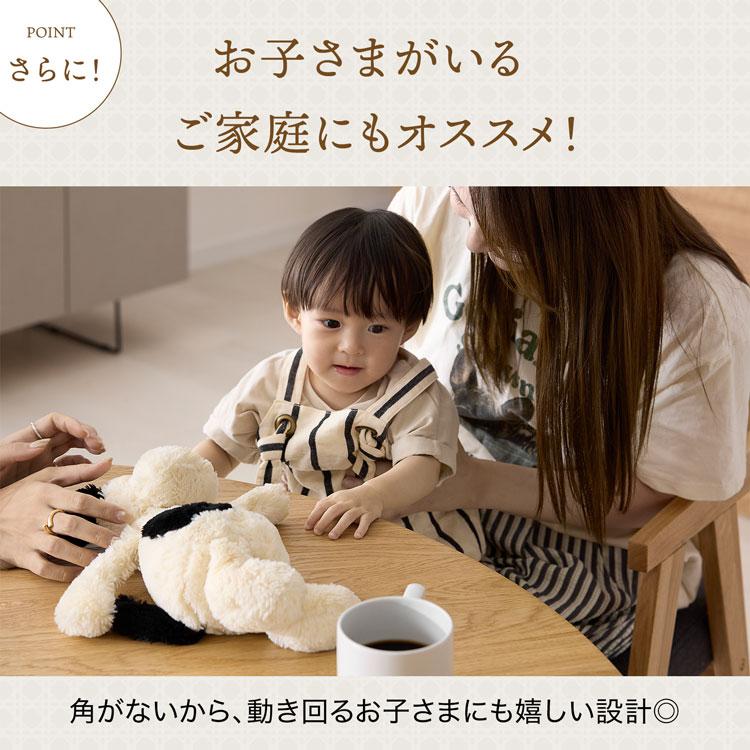 1/20まで出品】ラウンドスクエアダイニングテーブル 800mm 脚に凹み