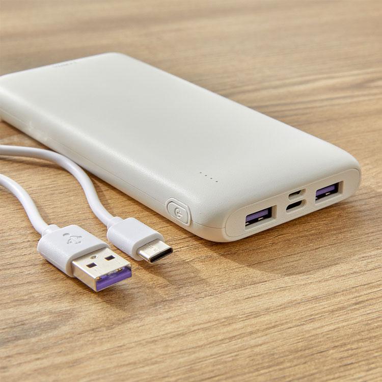 モバイルバッテリー 大容量 充電器 10000mAh 3台同時充電 3デバイス