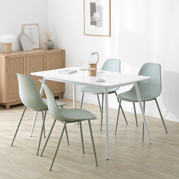 LOWYA ダイニングテーブル ダイニングテーブルセット 4人 4人