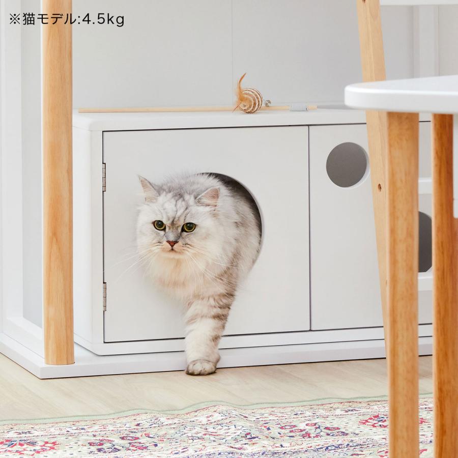 LOWYA 猫 ネコ ねこ キャットハウス 遊び場 木製 キャットタワー LOWYA 猫 ネコ ねこ キャットハウス 遊び場 木製 キャットタワー