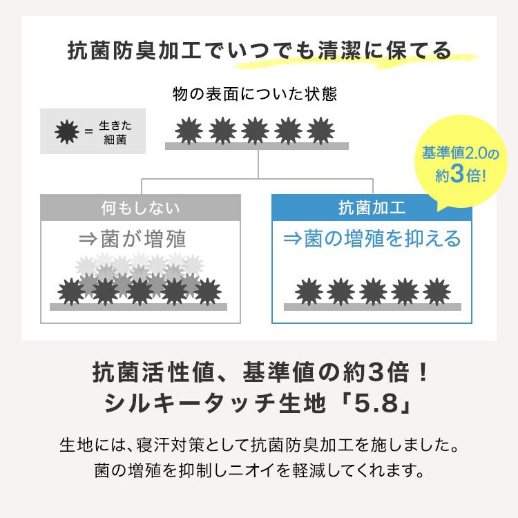 マットレスパッド ダブル D 敷きパッド あったかグッズ 冬 無地 冬用 あったか ふわふわ 寒さ対策 防寒 静電気軽減 グルーニー groony ロウヤ LOWYA｜low-ya｜13