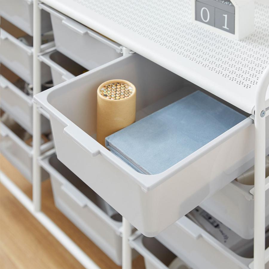 おもちゃ 収納 ラック 子供服 ランドセルラック キッズ おしゃれ 引き出し キャスター ベビー服 4段 赤ちゃん オムツ 大容量 子供部屋 リビング ワードローブ | LOWYA | 18