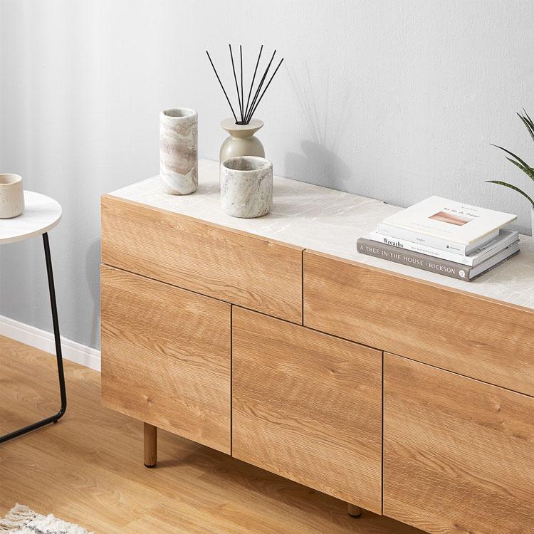 幅120 サイドボード おしゃれ リビング収納 キャビネット 収納棚