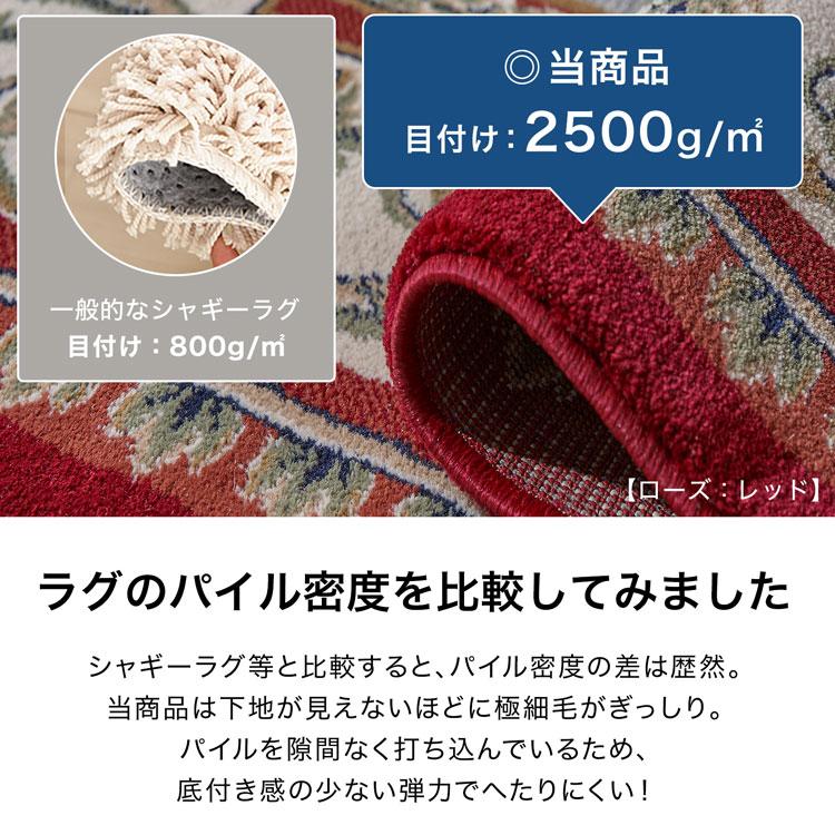 LOWYA（ロウヤ） ラグ マット カーペット トルコラグ ウィルトン織り