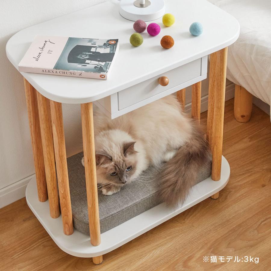 LOWYA 猫 ネコ ねこ ベッド ペットベッド クッション 木製 LOWYA 猫 ネコ ねこ ベッド ペットベッド クッション 木製