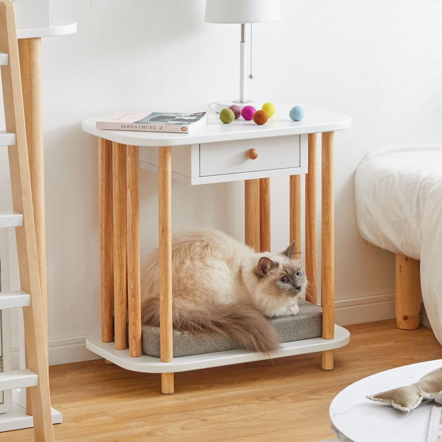 LOWYA 猫 ネコ ねこ ベッド ペットベッド クッション 木製 LOWYA 猫 ネコ ねこ ベッド ペットベッド クッション 木製