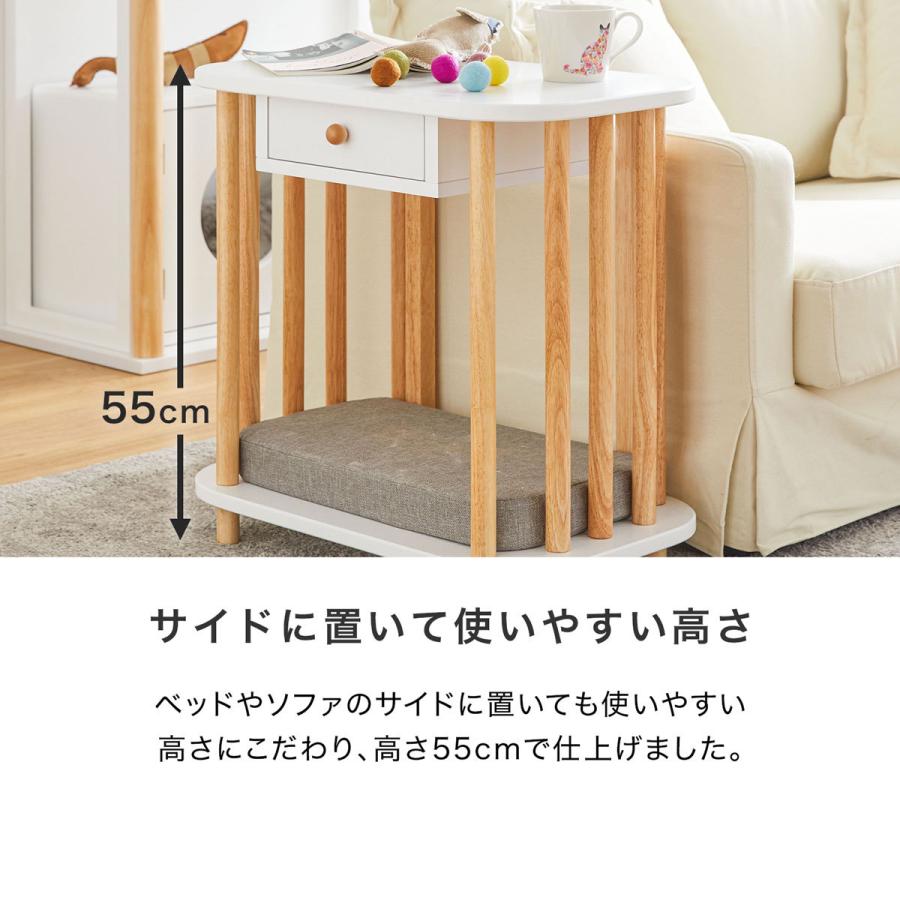 LOWYA（ロウヤ） 猫 ネコ ねこ ベッド ペットベッド クッション 木製