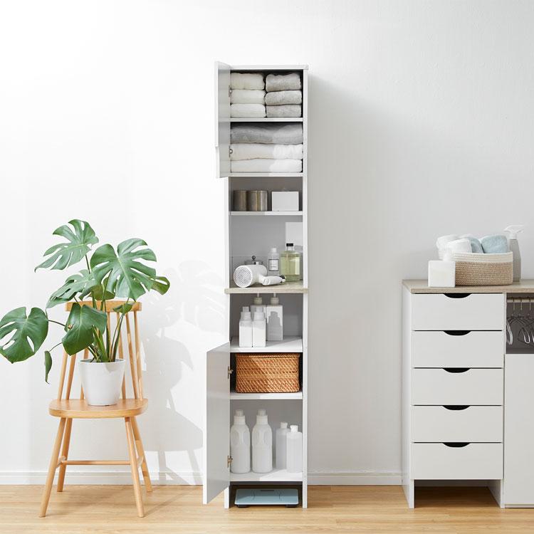 LOWYA（ロウヤ） 洗面所 収納 ランドリー収納 おしゃれ ランドリー