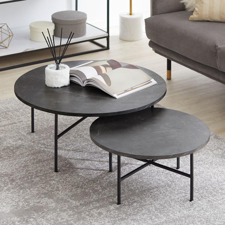 テーブル おしゃれ ネストテーブル センターテーブル リビング