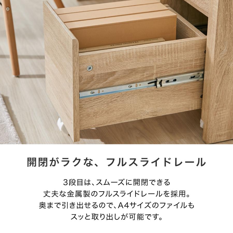 LOWYA パソコンデスク デスクセット 3点セット 幅120cm おしゃれ LOWYA パソコンデスク デスクセット 3点セット 幅120cm おしゃれ