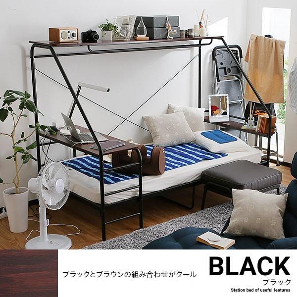 LOWYA ベッド マットレス付き S シングル セット ベッドフレーム 