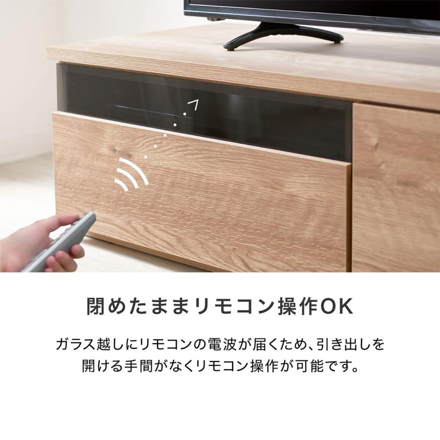 LOWYA テレビボード 180cm 完成品 日本製 ローボード 木目 ブラウン テレビ台 ローボード 180 テレビボード セラミック調 おしゃれ