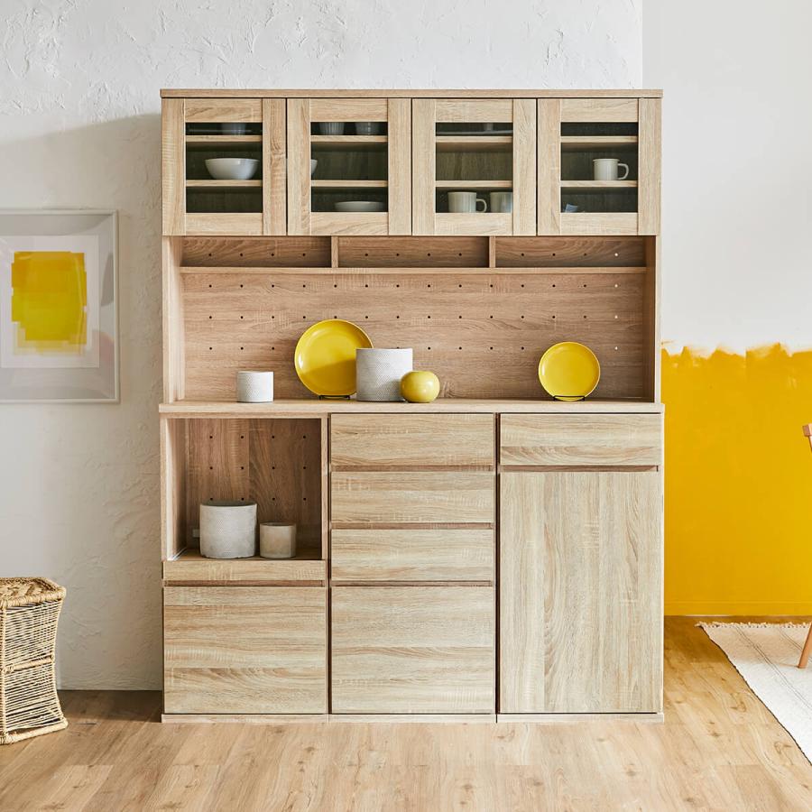食器棚 おしゃれ 収納 北欧風 キッチン キッチンボード 収納棚 レンジ台 引き出し スライドレール 台所 ロウヤ Lowya S S Lowya ロウヤ Yahoo ショッピング店 通販 Yahoo ショッピング