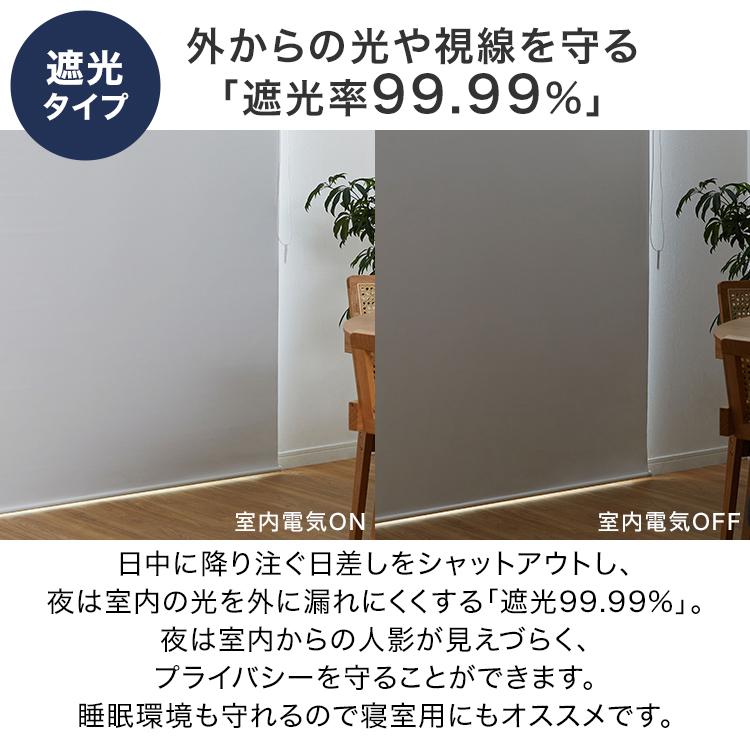 LOWYA（ロウヤ） ロールスクリーン 採光タイプ 60x180 カーテン