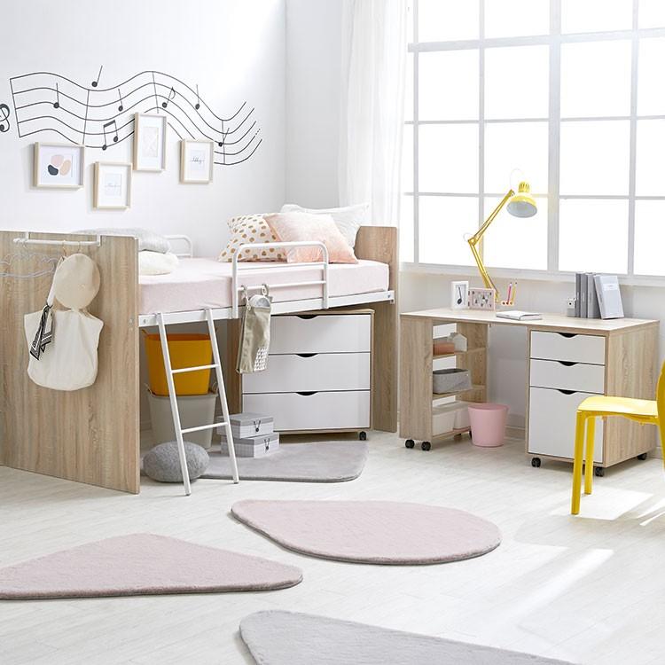 ロフトベッド システムベッド おしゃれ シングル 子供デスク 省スペース 収納つき リモート テレワーク 在宅勤務 ランドセル 棚 ロウヤ Lowya Lowya Paypayモール店 通販 Paypayモール