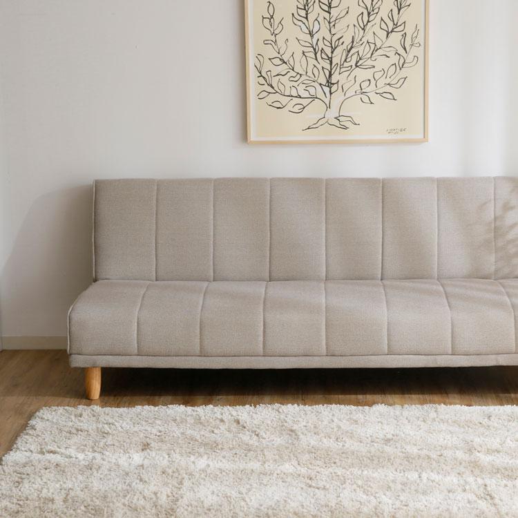 3人掛け ソファベッド 109パターンリクライニング 天然木 ファブリック 3人掛け ソファベッド 109パターンリクライニング 天然木 ファブリック