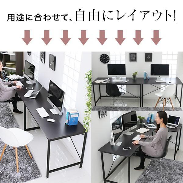 デスク パソコンデスク おしゃれ 机 幅110cm 奥行60cm オフィス PCデスク ワークデスク 学習机 勉強机 シンプル ロウヤ LOWYA｜low-ya｜16