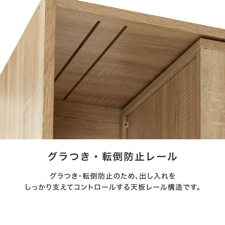 LOWYA（ロウヤ） 本棚 大容量 おしゃれ 収納 隙間収納 コミックラック