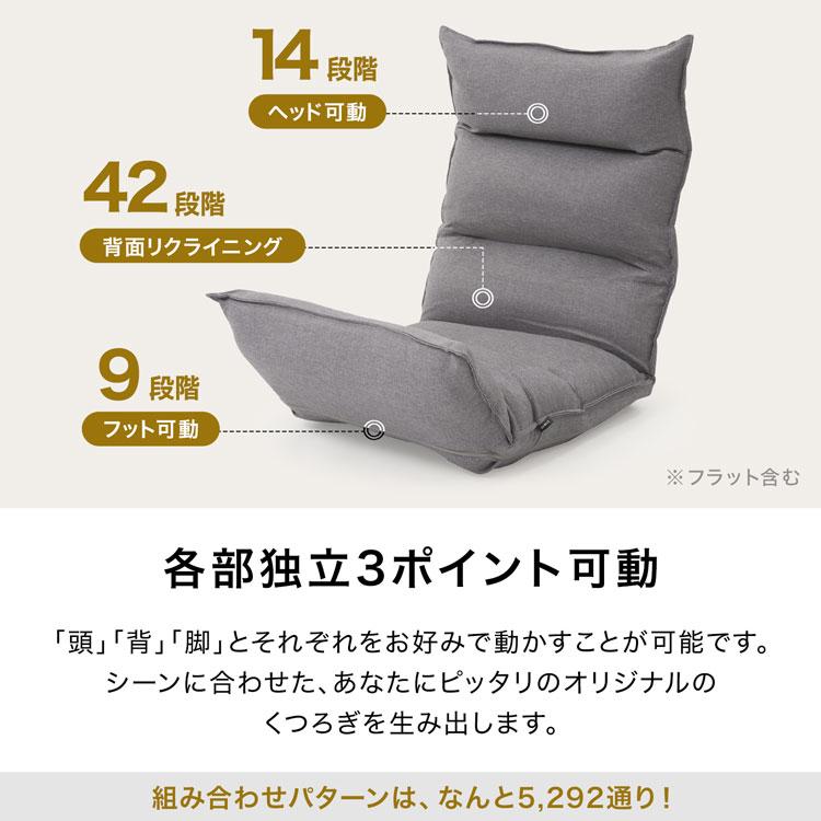 LOWYA 座椅子 リクライニング 低反発 ハイバック おしゃれ 一人 LOWYA 座椅子 リクライニング 低反発 ハイバック おしゃれ 一人