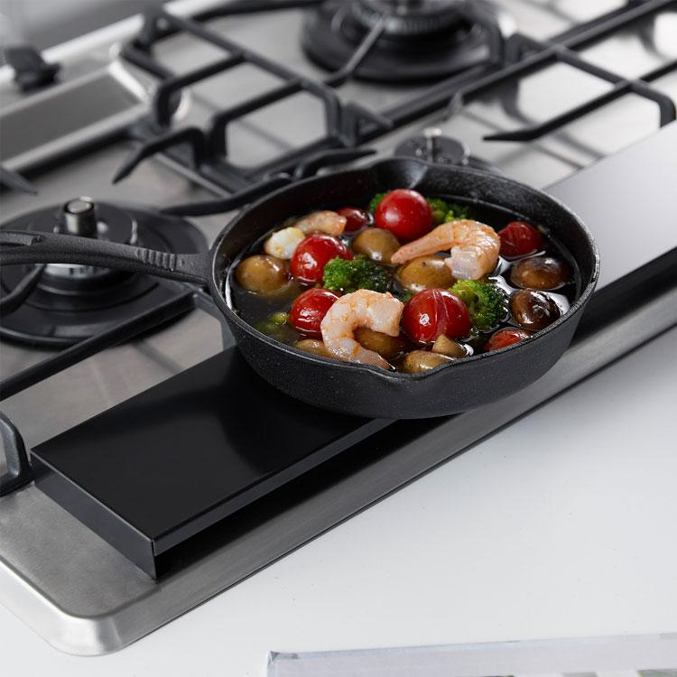 LOWYA（ロウヤ） 排気口カバー シルバー 64cm フラット グリルカバー