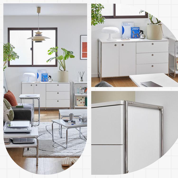 LOWYA（ロウヤ） サイドボード チェスト ヴィンテージ キャビネット