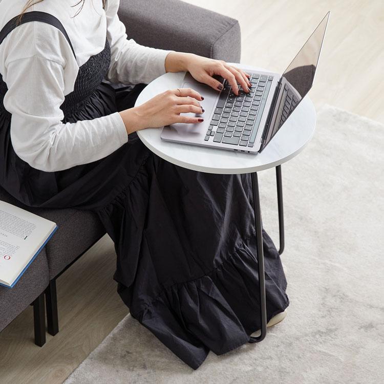 LOWYA（ロウヤ） サイドテーブル テーブル ナイトテーブル ソファー