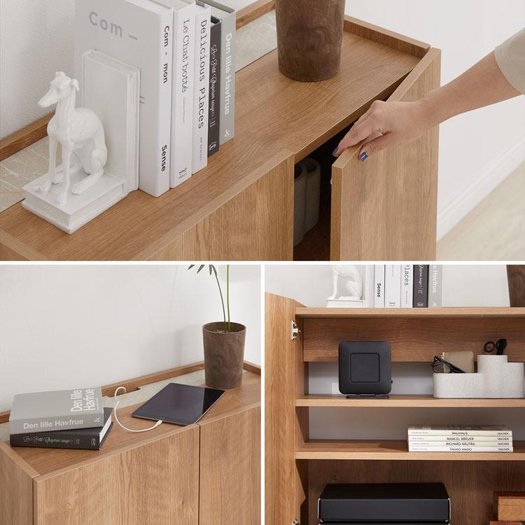 ルーター収納 キャビネット サイドボード チェスト 収納棚 リビング