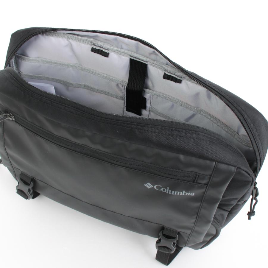 新品送料無料Columbia(コロンビア)ショルダーバッグPU8779グレー Columbia（コロンビア） ショルダーバッグ 斜め掛けバッグ フラップ