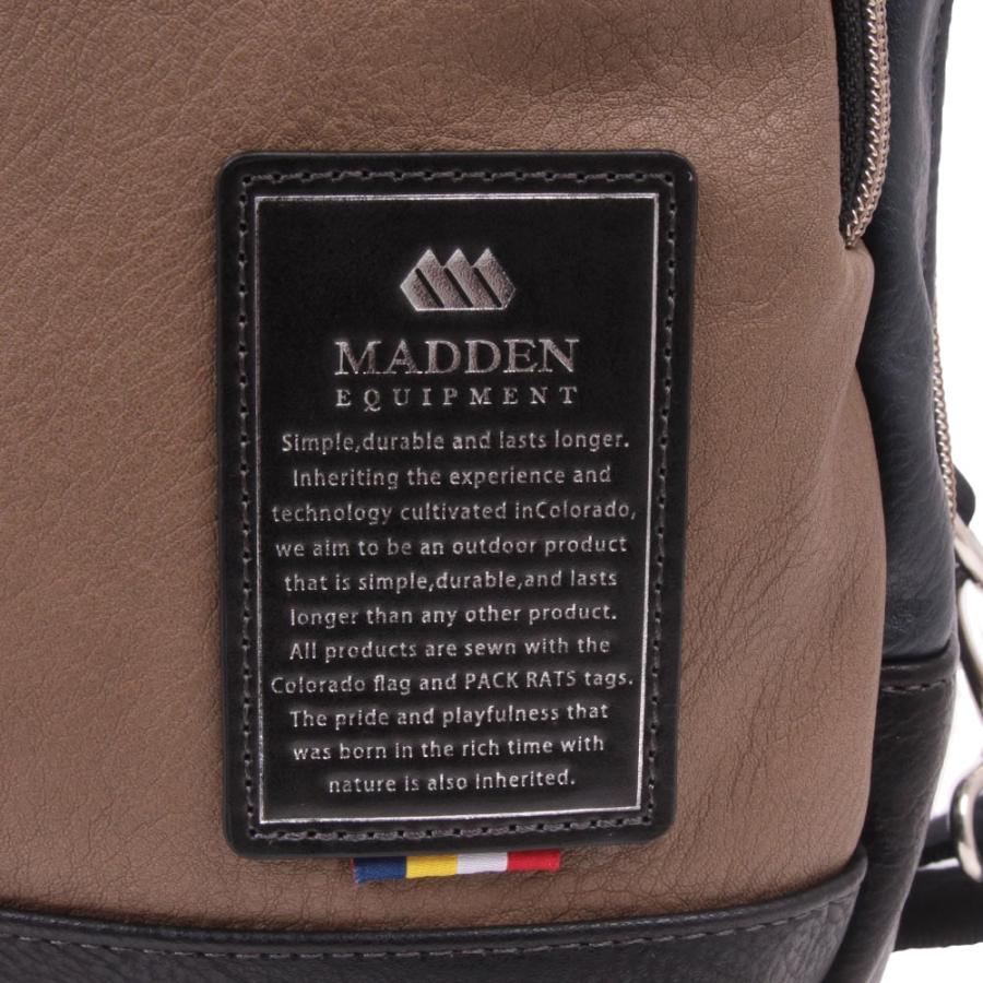 新色 シロ 追加 【MADDEN EQUIPMENT 正規取扱い店】ボディバッグ TMPI04 シンプル メンズ メデン イクイップメント | MADDEN EQUIPMENT | 11
