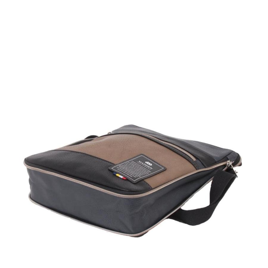 【MADDEN EQUIPMENT 正規取扱い店】ショルダーバッグ TMPI09  縦型バッグ 合皮 シンプル PU エクスパンダブル仕様 拡張機能 メンズ  メデン イクイップメント | MADDEN EQUIPMENT | 15