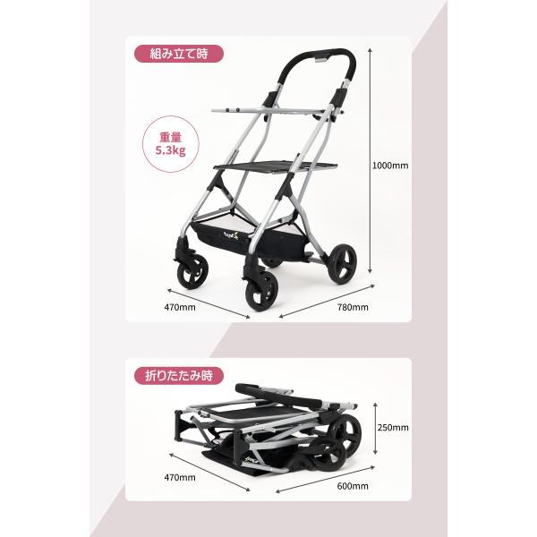 ❣️多機能❣️ペットカート 組み立て簡単 自立可能 軽量 耐荷重25KG ペットカート 軽量 折りたたみ Ecoca エコカ ペットキャリー 便利