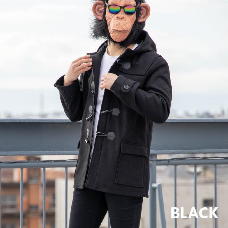 ダッフルコート メンズ ロング ウール メルトン 無地 黒 紺 グレー キャメル 秋 冬 オーバーコート ビジネスコート カジュアル お洒落 暖かい 防寒 17 お小遣い節約できる店 ローコス 通販 Yahoo ショッピング