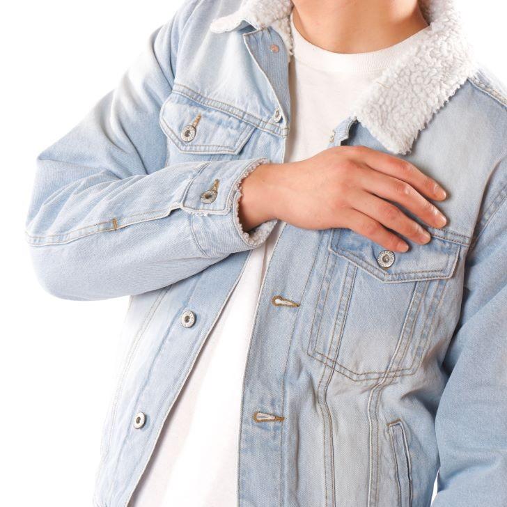 Gジャン メンズ 裏ボア 中綿 ブリーチ 黒 青 秋 冬 送料無料 デニムジャケット ボアジャケット ボアgジャン ランチジャケット ブルゾン トラッカージャケット 17 お小遣い節約できる店 ローコス 通販 Yahoo ショッピング