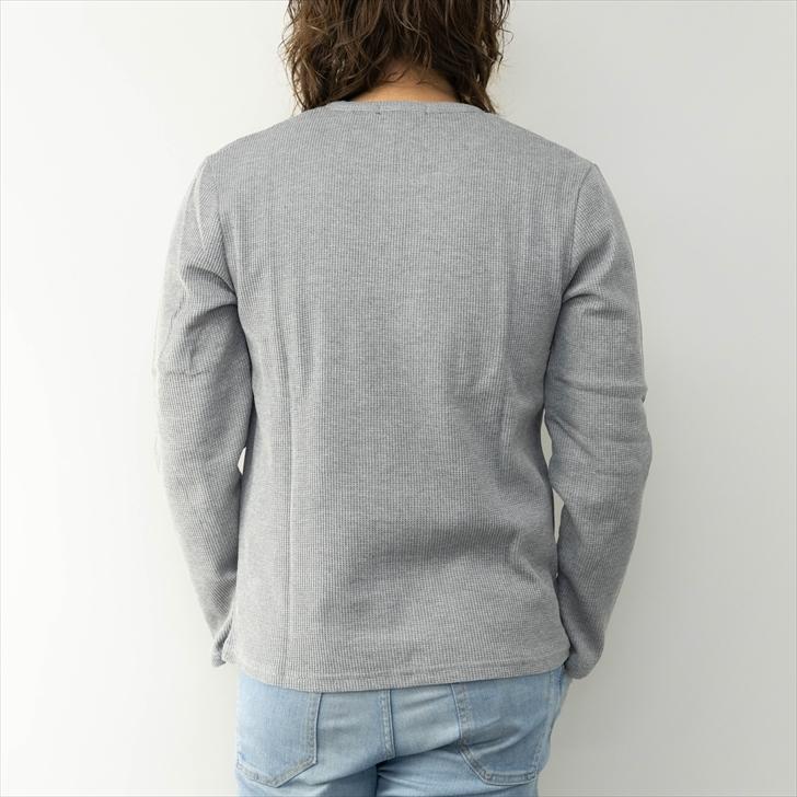 Tシャツ メンズ 長袖 クルーネック ワッフル サーマル スリム ロングtシャツ ロンt 長袖tシャツ ワッフルtシャツ サーマルtシャツ カットソー インナー トップス 19 お小遣い節約できる店 ローコス 通販 Yahoo ショッピング