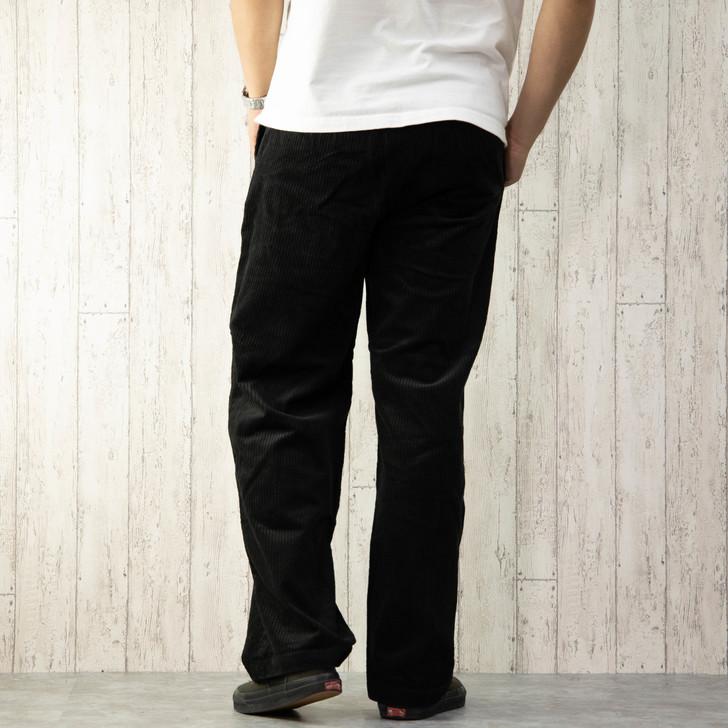 コーデュロイパンツ メンズ セットアップ対応 タック入り ワイドシルエット 茶 黒 ワイドパンツ バギーパンツ タックパンツ コーデュロイ コール天 太畝 お洒落 お小遣い節約できる店 ローコス 通販 Yahoo ショッピング