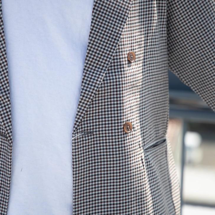 テーラードジャケット メンズ ダブルブレスト チェック柄 タータンチェック グレンチェック ガンクラブチェック ダブルジャケット トップス ジャケット アウター お小遣い節約できる店 ローコス 通販 Yahoo ショッピング