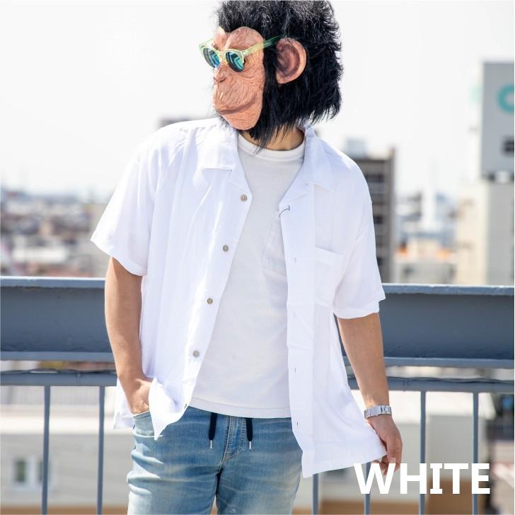 シャツ メンズ 半袖 オープンカラー ビッグシルエット オーバーサイズ オープンカラーシャツ 開襟シャツ 半袖シャツ カジュアル ビッグシャツ オーバーシャツ お小遣い節約できる店 ローコス 通販 Yahoo ショッピング