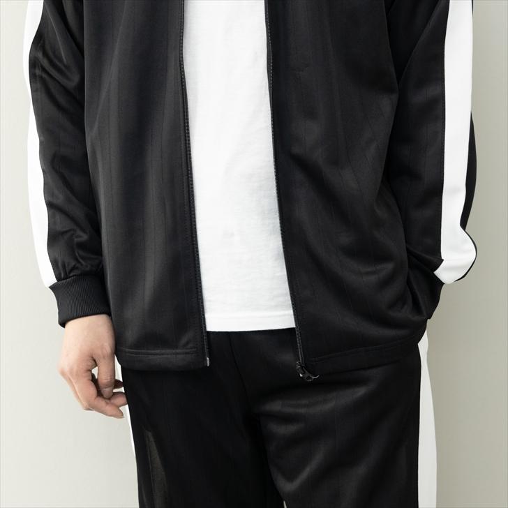 ジャージ 上下セット メンズ サイドライン シャドーストライプ