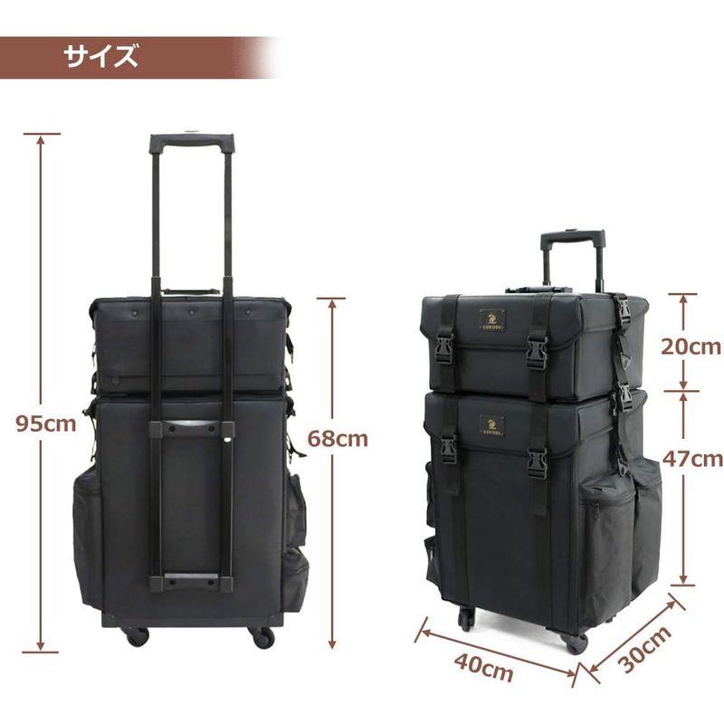 メイクボックス キャスター付き 大容量 3Way コスメボックス プロ用 化粧品 収納ボックス 美容師 化粧箱 ネイル メイク道具 収納 メ キャスター付き 大容量 3Way コスメボックス プロ用 化粧品 収納ボックス 美容師 化粧箱 ネイル メイク道具 収納 メ