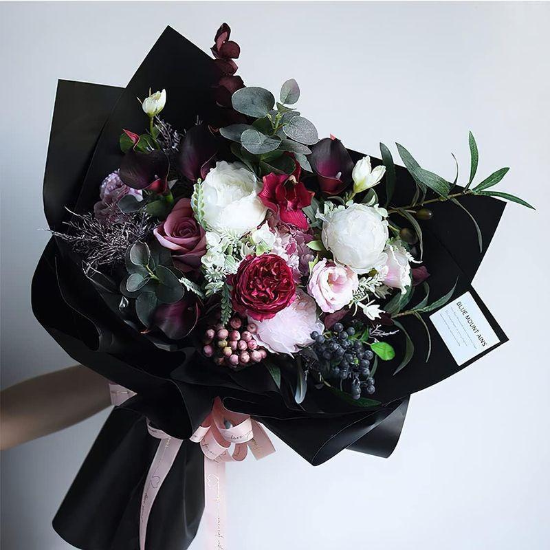 1ロールパッケージ 防水 フラワーラッピングペーパー フラワーブーケ ギフト包装 韓国フラワーショップ用品 ホワイト 防水 フラワーラッピングペーパー フラワーブーケ ギフト包装 韓国フラワーショップ用品 ホワイト