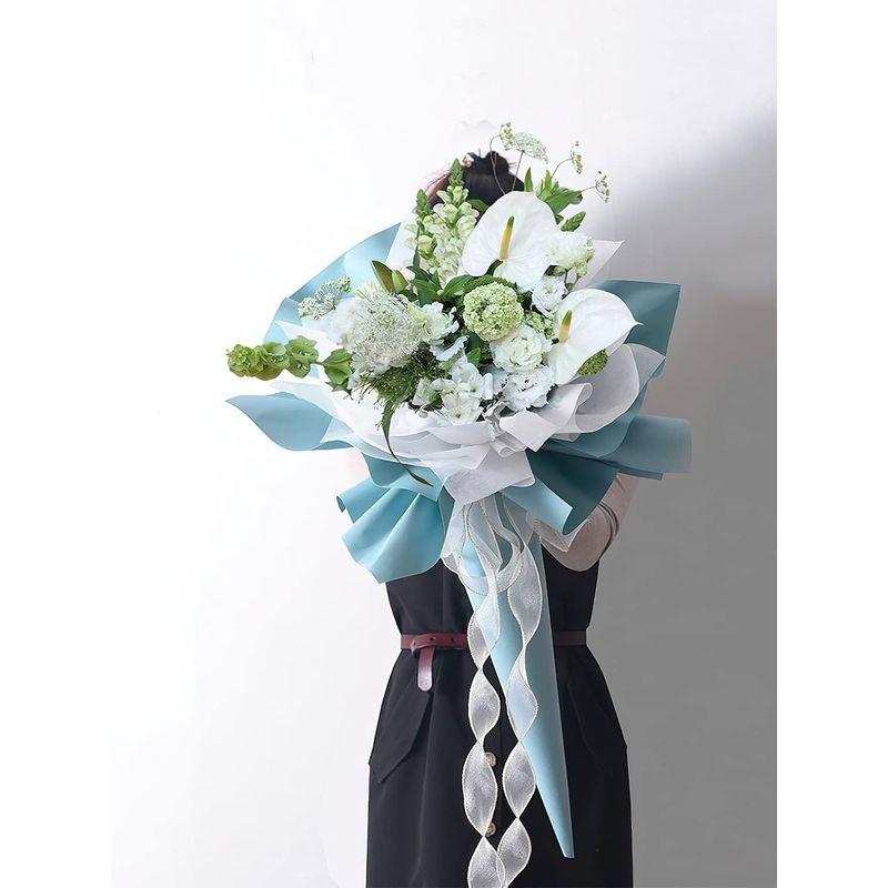 1ロールパッケージ 防水 フラワーラッピングペーパー フラワーブーケ ギフト包装 韓国フラワーショップ用品 ホワイト 防水 フラワーラッピングペーパー フラワーブーケ ギフト包装 韓国フラワーショップ用品 ホワイト