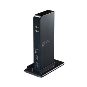 【海外限定】 サンワサプライ USB-CVDK4 タブレットスタンド付き4K対応USB3.1ドッキングステーション その他周辺機器 【海外限定】 サンワサプライ USB-CVDK4 タブレットスタンド付き4K対応USB3.1ドッキングステーション その他周辺機器